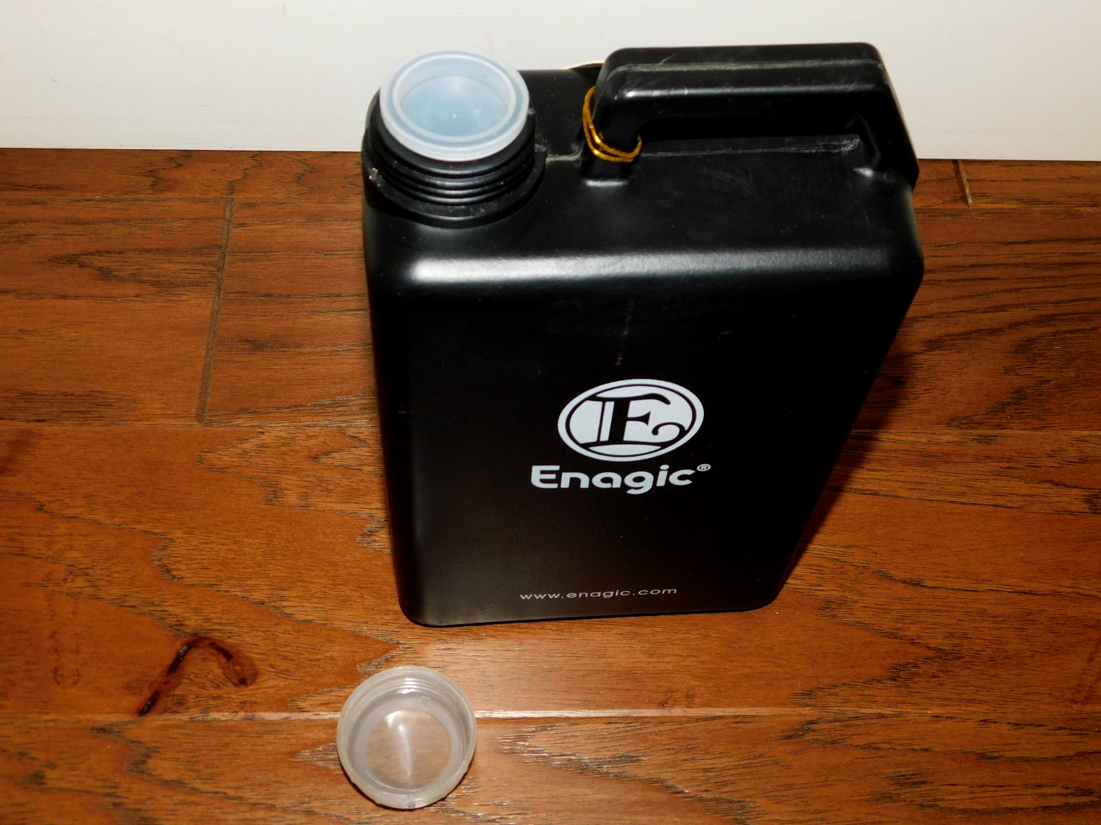 Enagic 2 Liter Black Water Bottle BPA Free Strong Acidic Alkaline Ionized