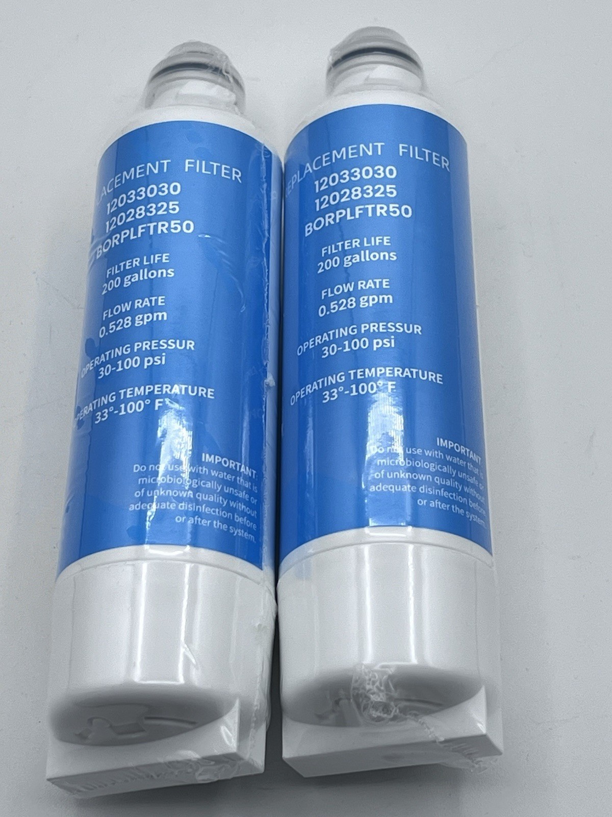 Water Filter Replacement Fit for Bosch 11032531, 12033030, 12028325, BORPLFTR50