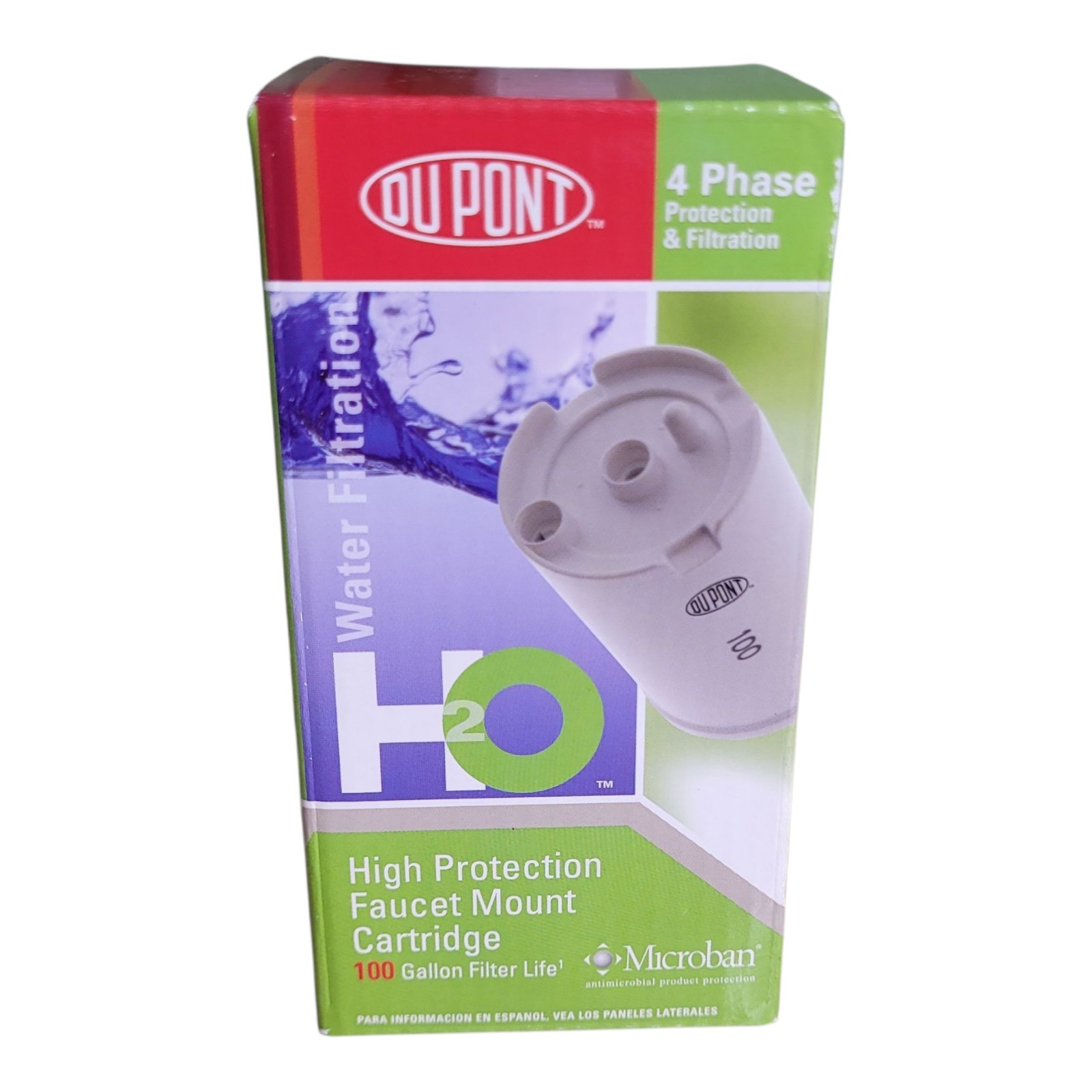 DuPont High Protection 100 Gallon Faucet Mount Water Filter Cartridge NEW SEALED