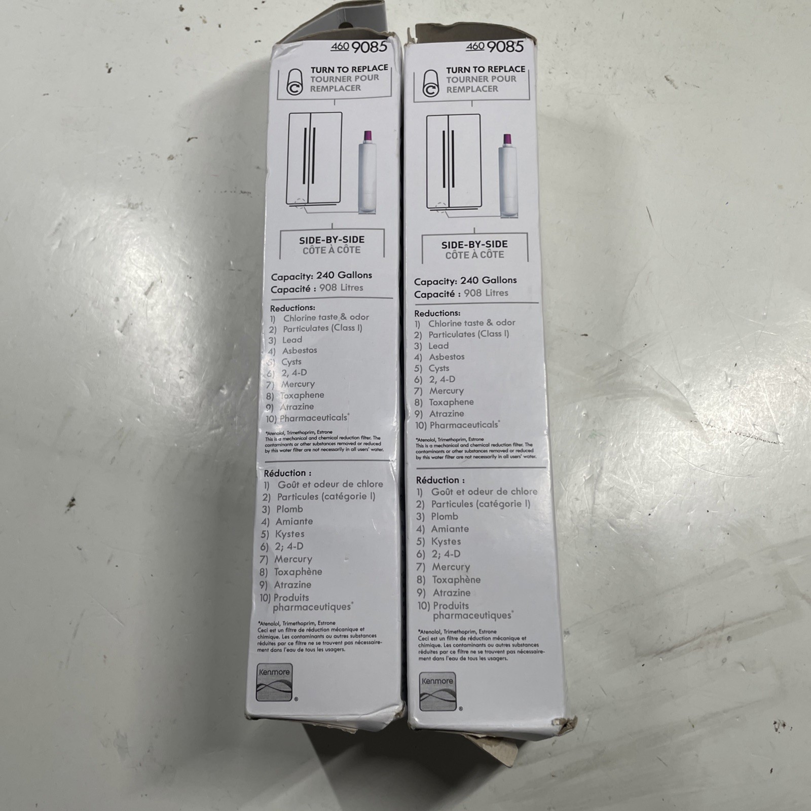 2 Pack – Kenmore 9085 46-9085 Replacement Refrigerator Water Filter 46-9010