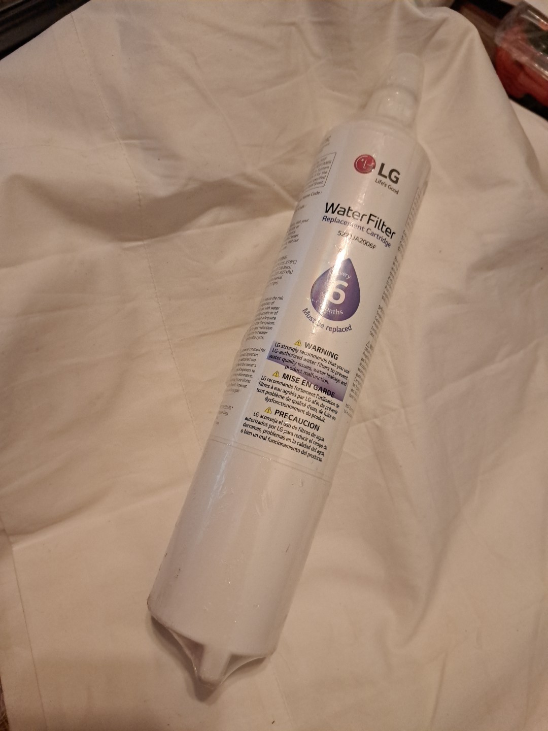 LG/Kenmore Refrigerator Water Filter Assembly – 5231JA2006F New Sealed