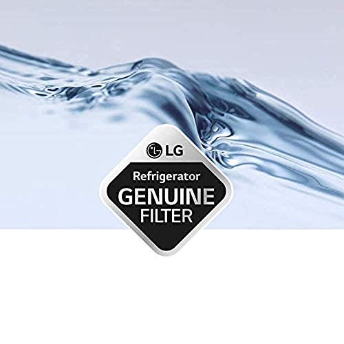 LG LT1000P3 6-Month / 200 Gallon Refrigerator Replacement Water Filter, (Pack of
