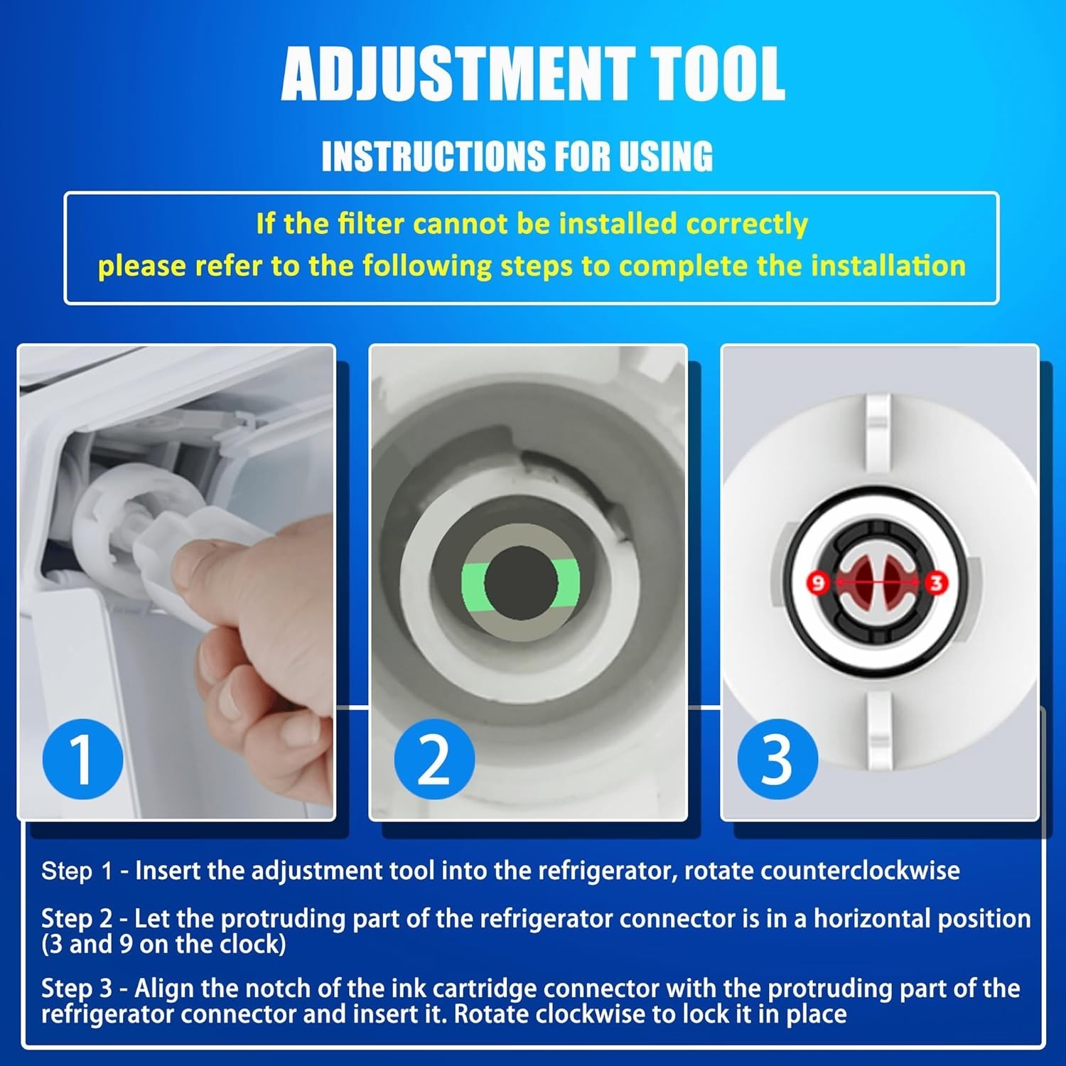 Water Filter Replacement for LG Water Filter LT1000P/PC/PCS, , LMXS28626S, LM…