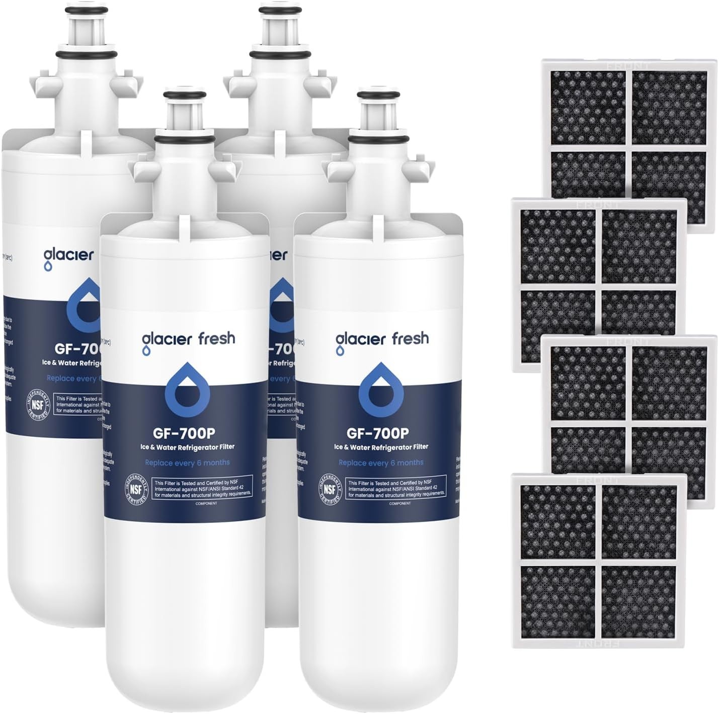 4PCS Kenmore Refrigerator Water Filter 969079573133410 79571039010 79572495611