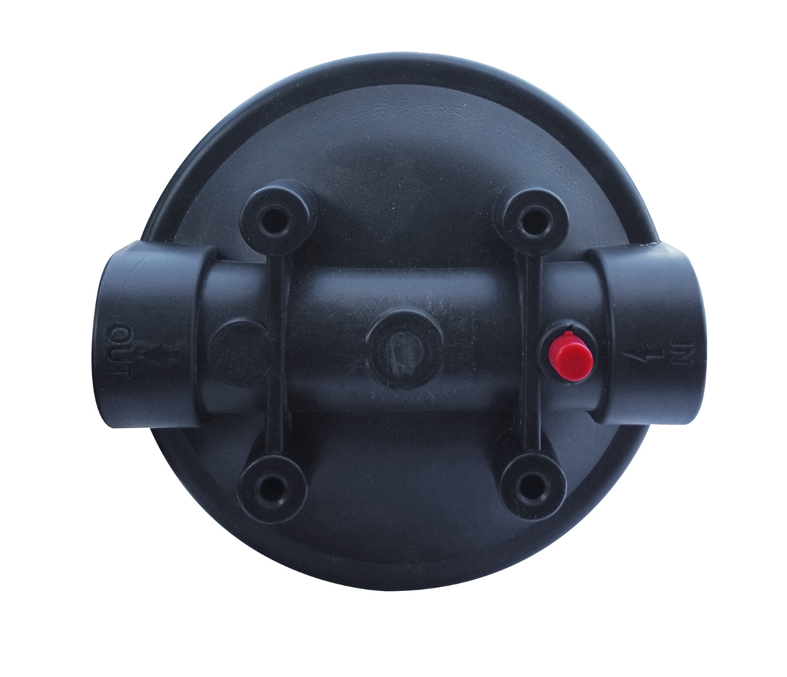 20″ x 4.5″ Big Blue Water Filter Housing For Whole House – 1″ Outlet/Inlet