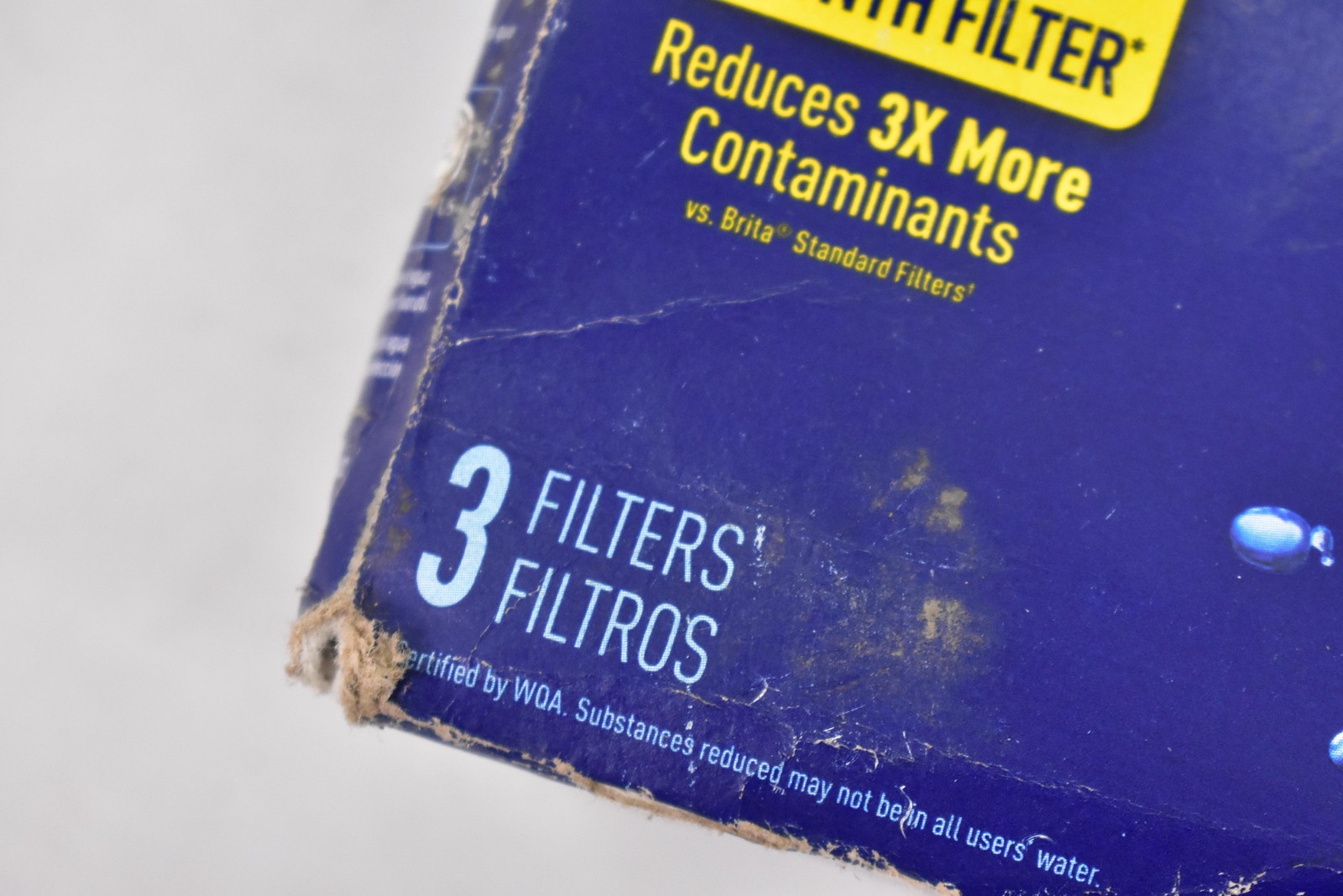 Brita Maxtra+ Longlast+ Water Filter Cartridges Blue 3 Pack Value 99% Lead