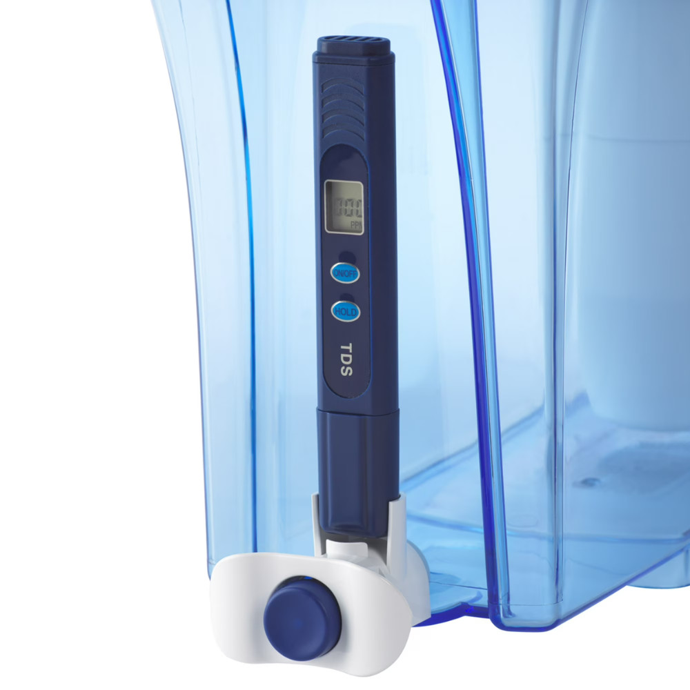 ZeroWater 23 Cup 5-Stage Water Filtration Dispenser, 0 TDS Purifier, BPA-Free