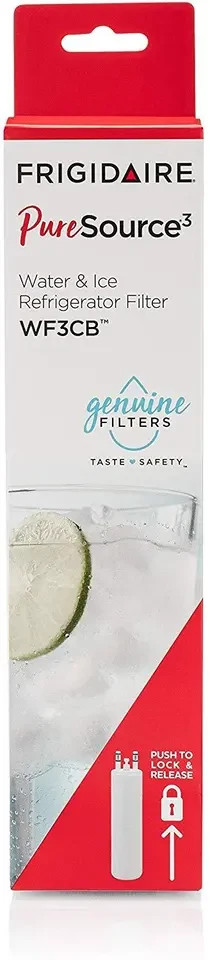 1 PACK New Frigdaire WF3CB PureSource 3 Refrigerator Water Filter New Sealed