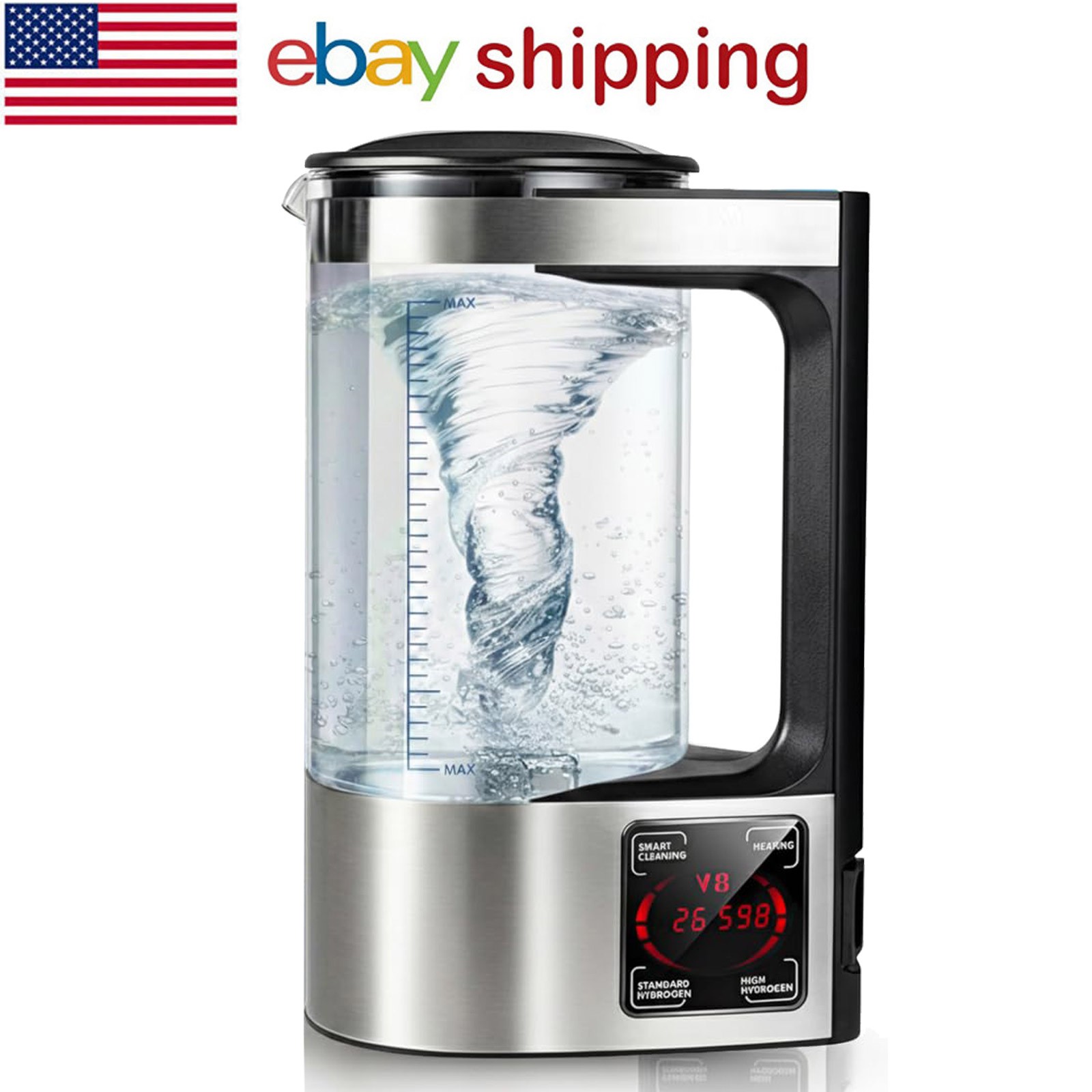 Hydrogen Water Kettle Electric Rich Hydrogen Ionizer Generator 2L Large Capacity