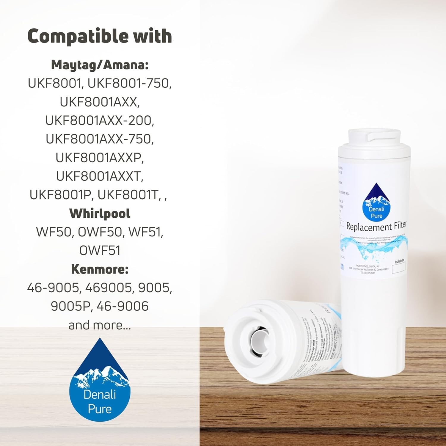 Carbon Fiber Refrigerator Water Filter – Compatible with Maytag Fridge