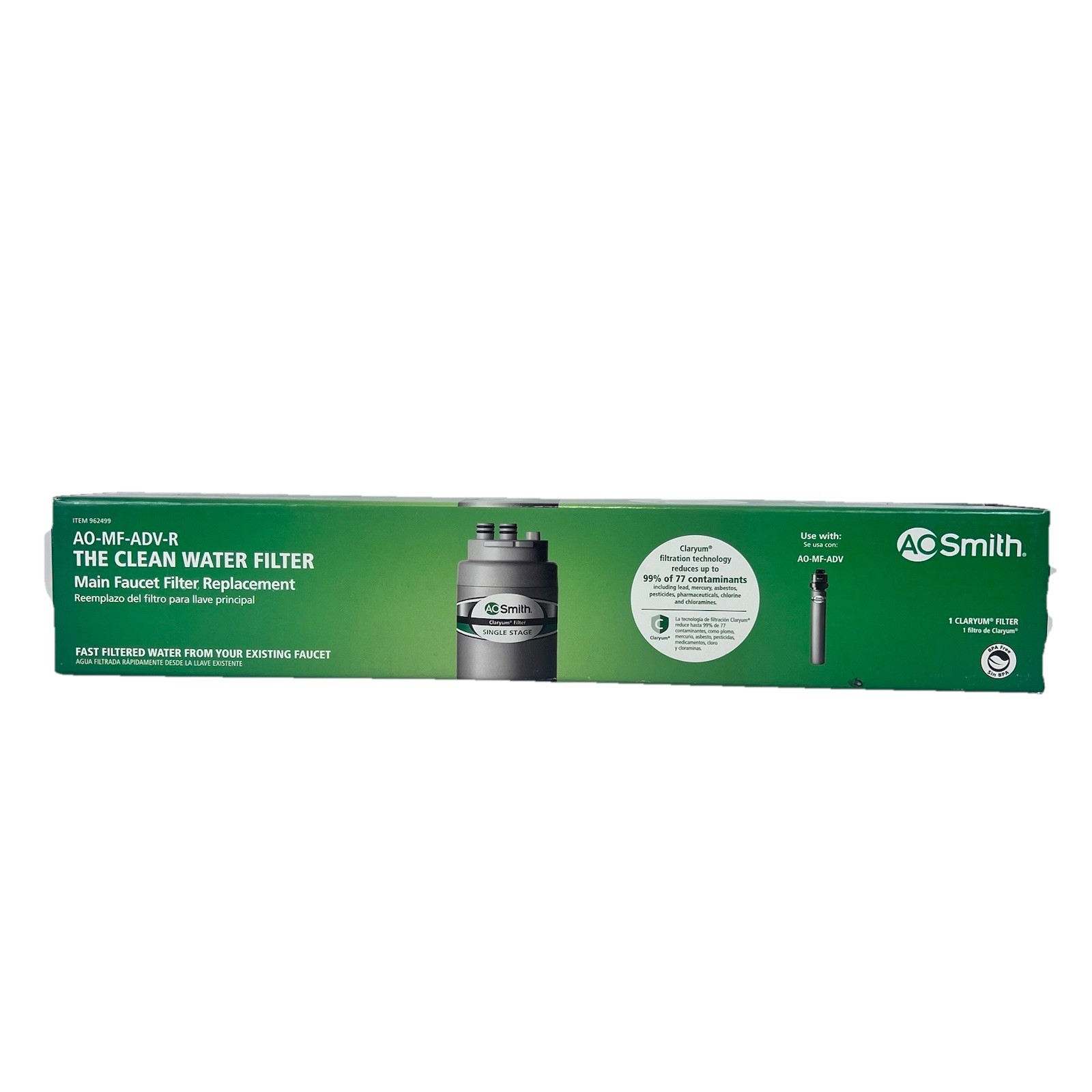 AO Smith AO-MF-ADV-R Replacement Filter Claryum Under Sink New Sealed