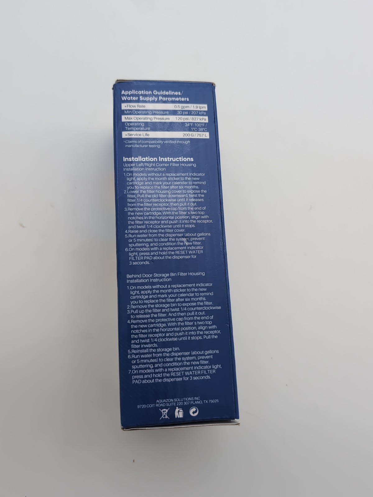 PUREPLUS RWF4700AC Refrigerator Water Filter