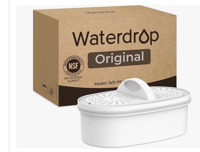 Waterdrop WD-PF-01A Plus Replacement Filters for All Pitcher Filtration System
