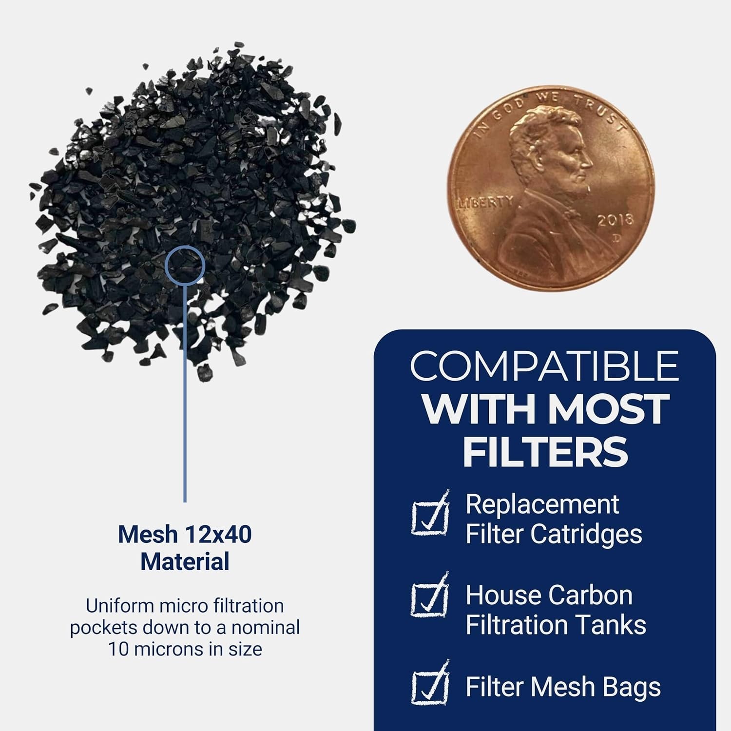 IPW Industries Bulk Activated Carbon – Coconut Shell Granular Activated Charc