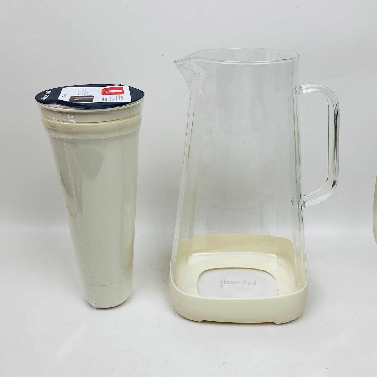 Glacier Fresh 10 Cup Carbon Water Filtration Glass Pitcher Model GFP04