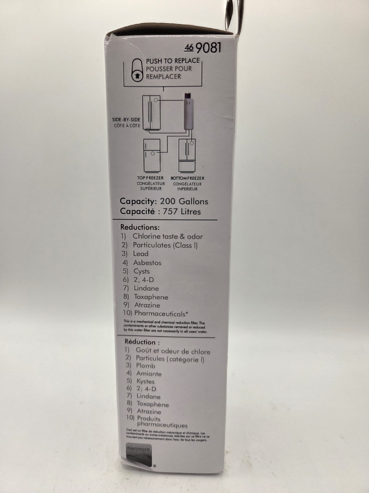 Kenmore 9081 Replacement Refrigerator Water Filter 46-9081 46-9930