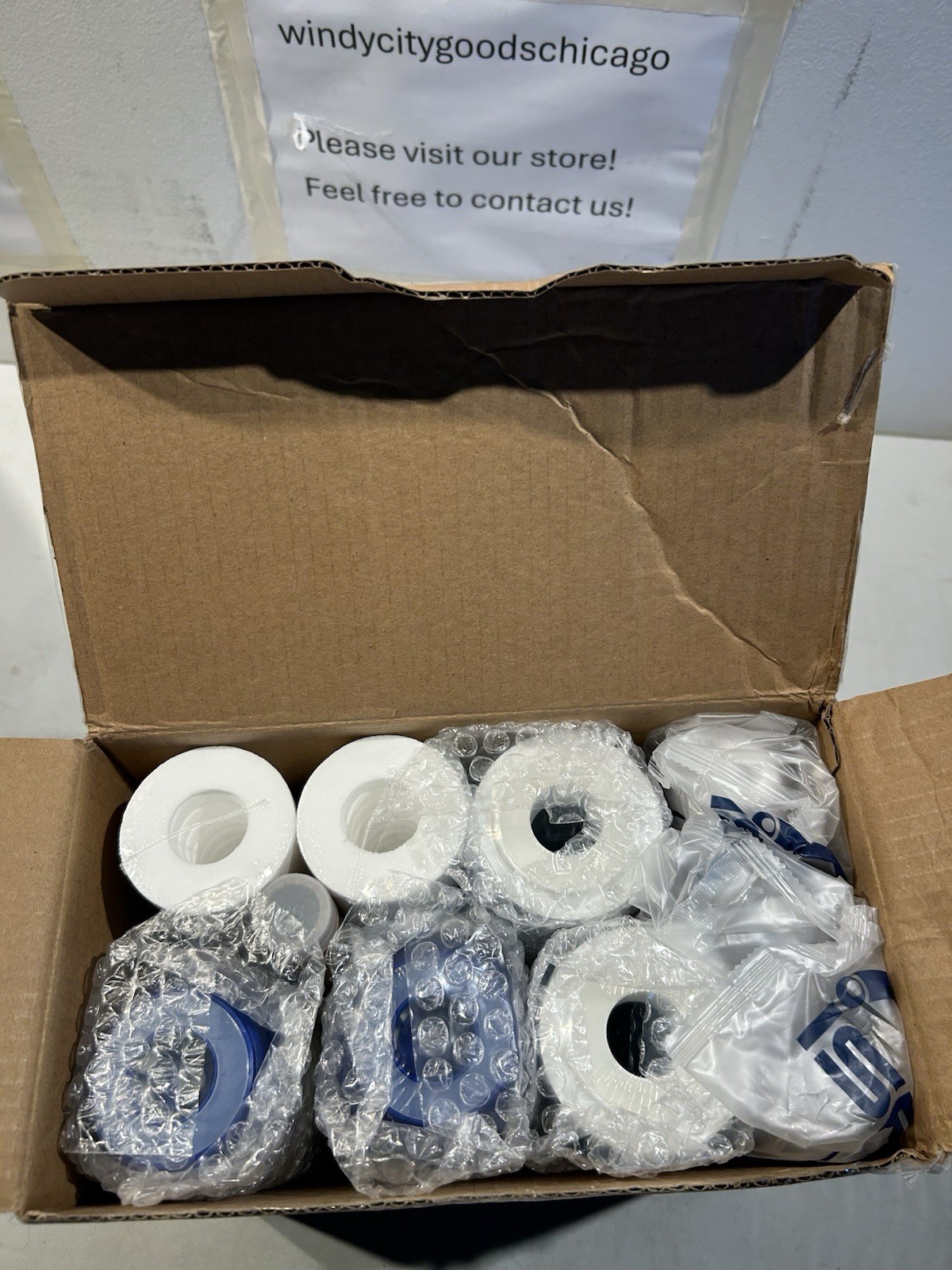 iSpring F10KU 7-Stage Alkaline Mineral, UV RO System Replacement Filter Pack