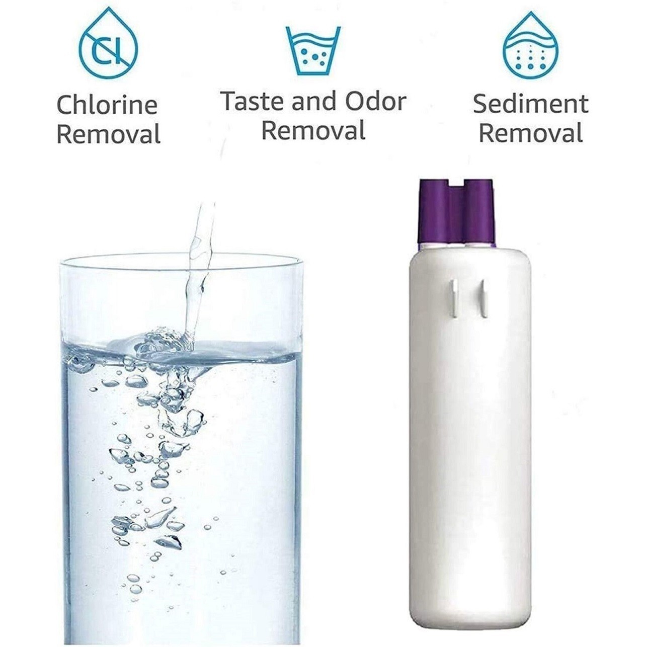 1Pack 469081 9081 469930 Replacement Refrigerator Water Filter Fit Ke*nmore