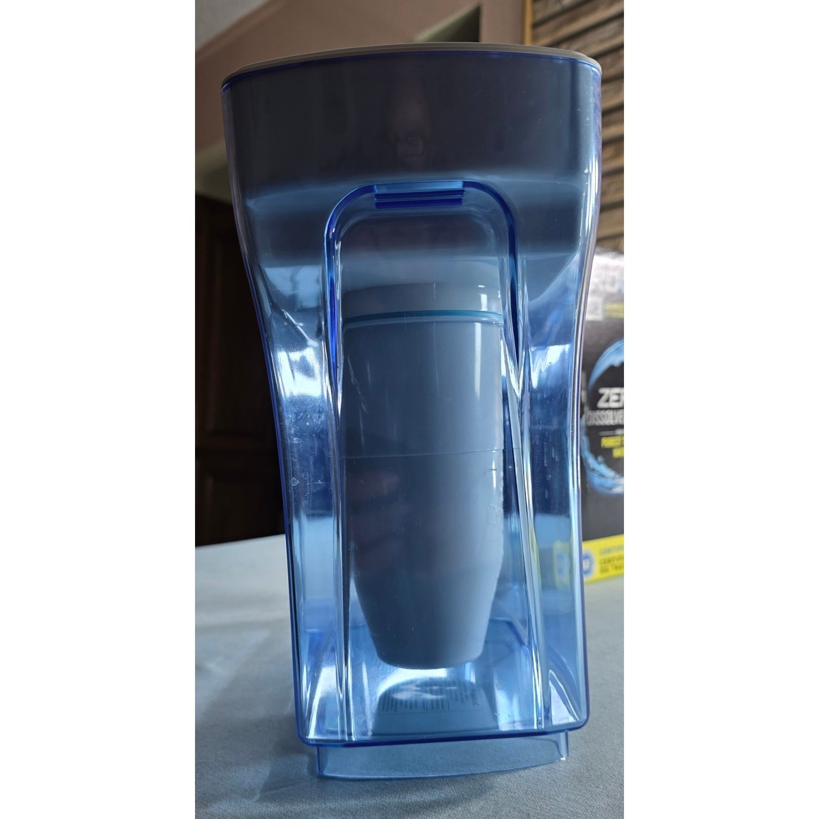ZeroWater 5-Stage Water Filter Pitcher Blue White BPA Free Filtration System