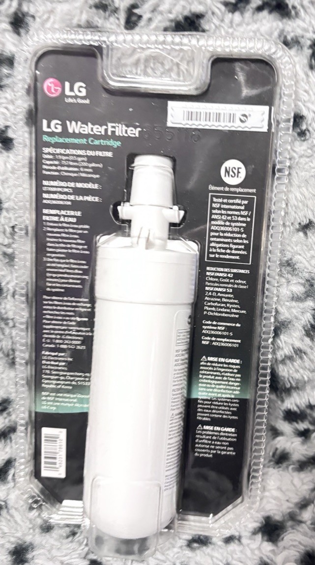 LG LT700P Water Filter Replacement-Filters 200 Gal/Up To 6 Months ADQ36006104