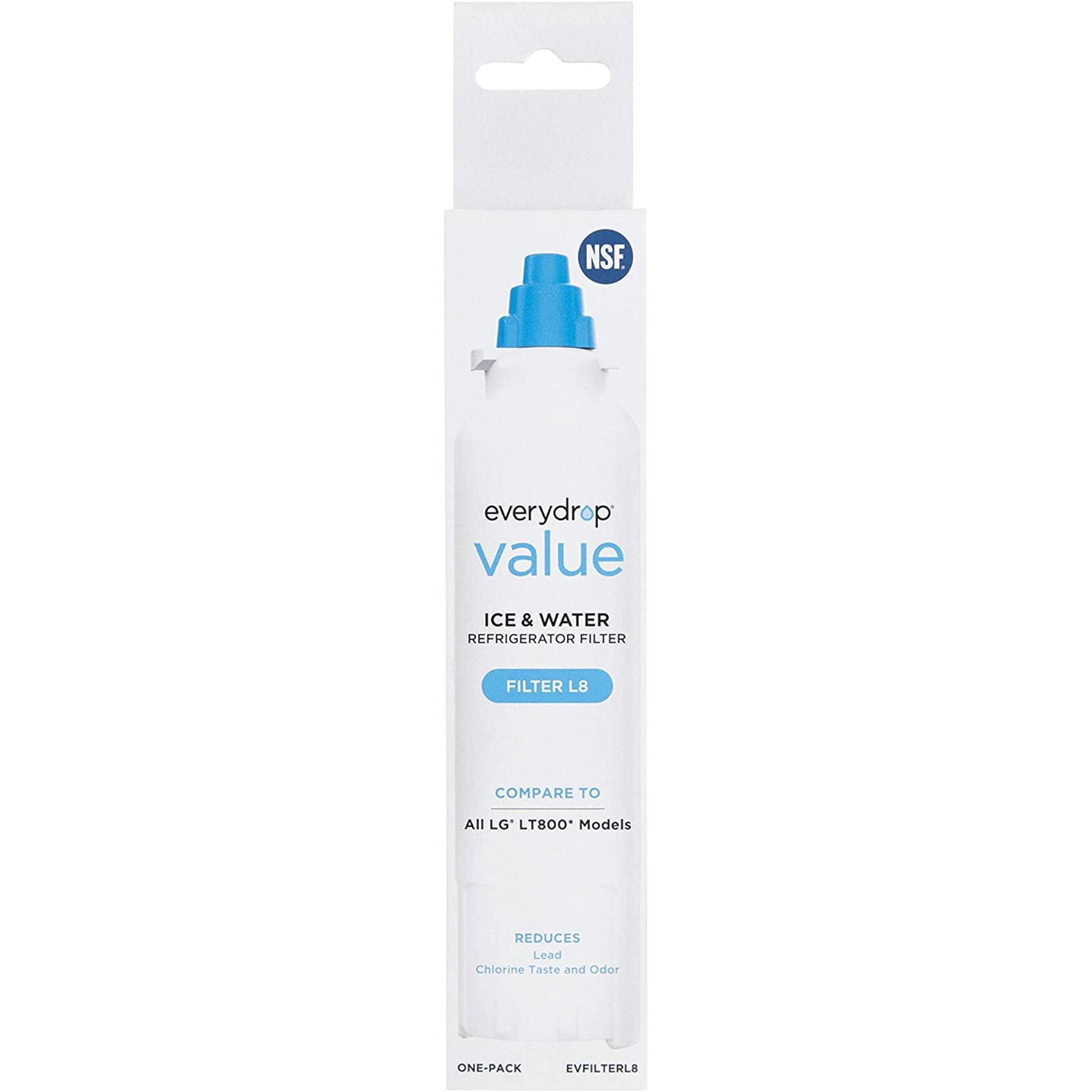 Everydrop L8 Value by Whirlpool Replacement Water Filter For All LG LT800 Models