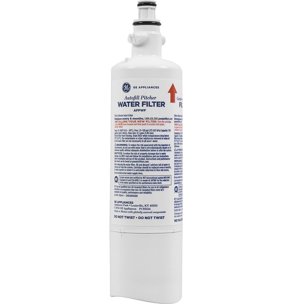 GE AutoFill Pitcher Refrigerator Water Filter 170 Gallons/6 months, AFPWF