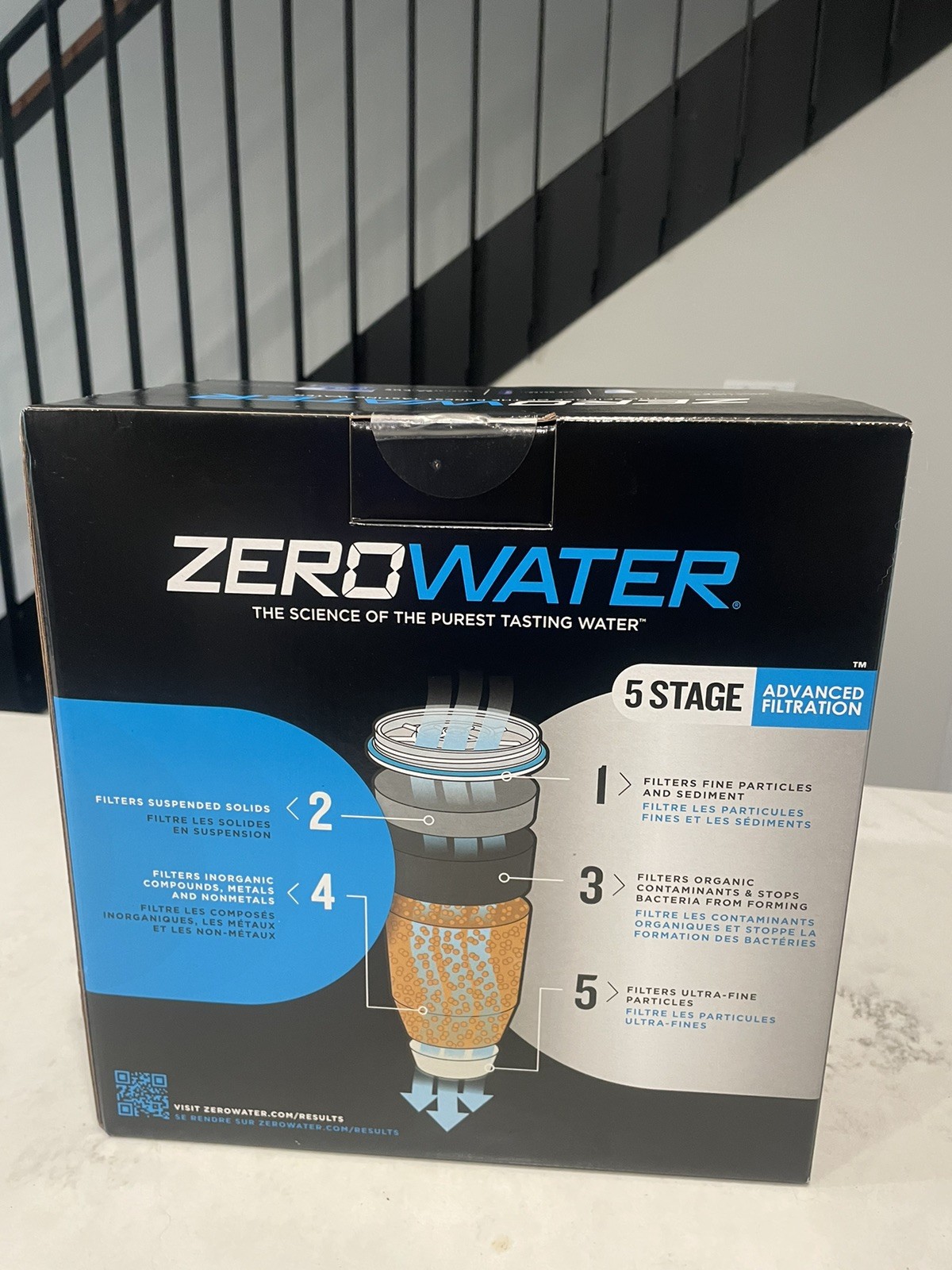 ZeroWater 22-Cup 5-Stage Water Filter Dispenser Culligan – Brand New in Box