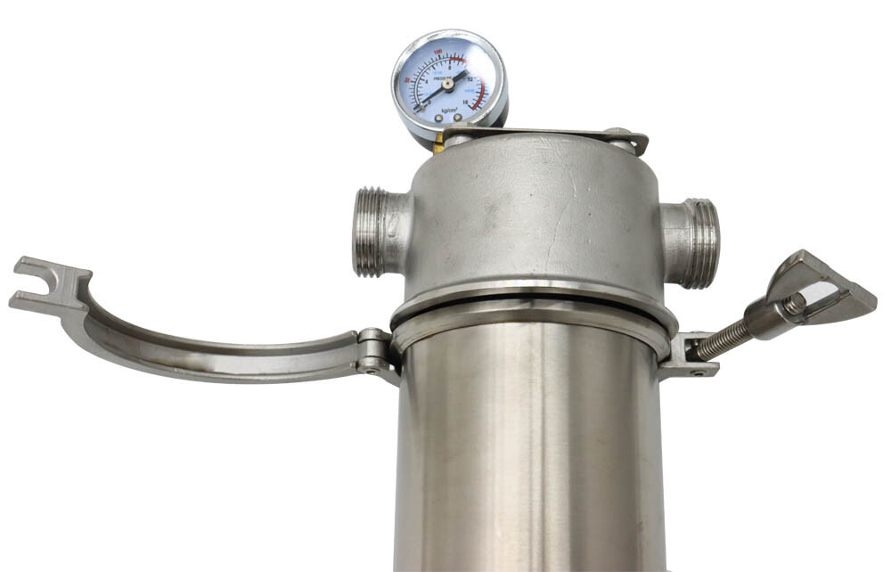 Stainless Steel High Flow Front Filter 1in Inlet Whole House Water Purification