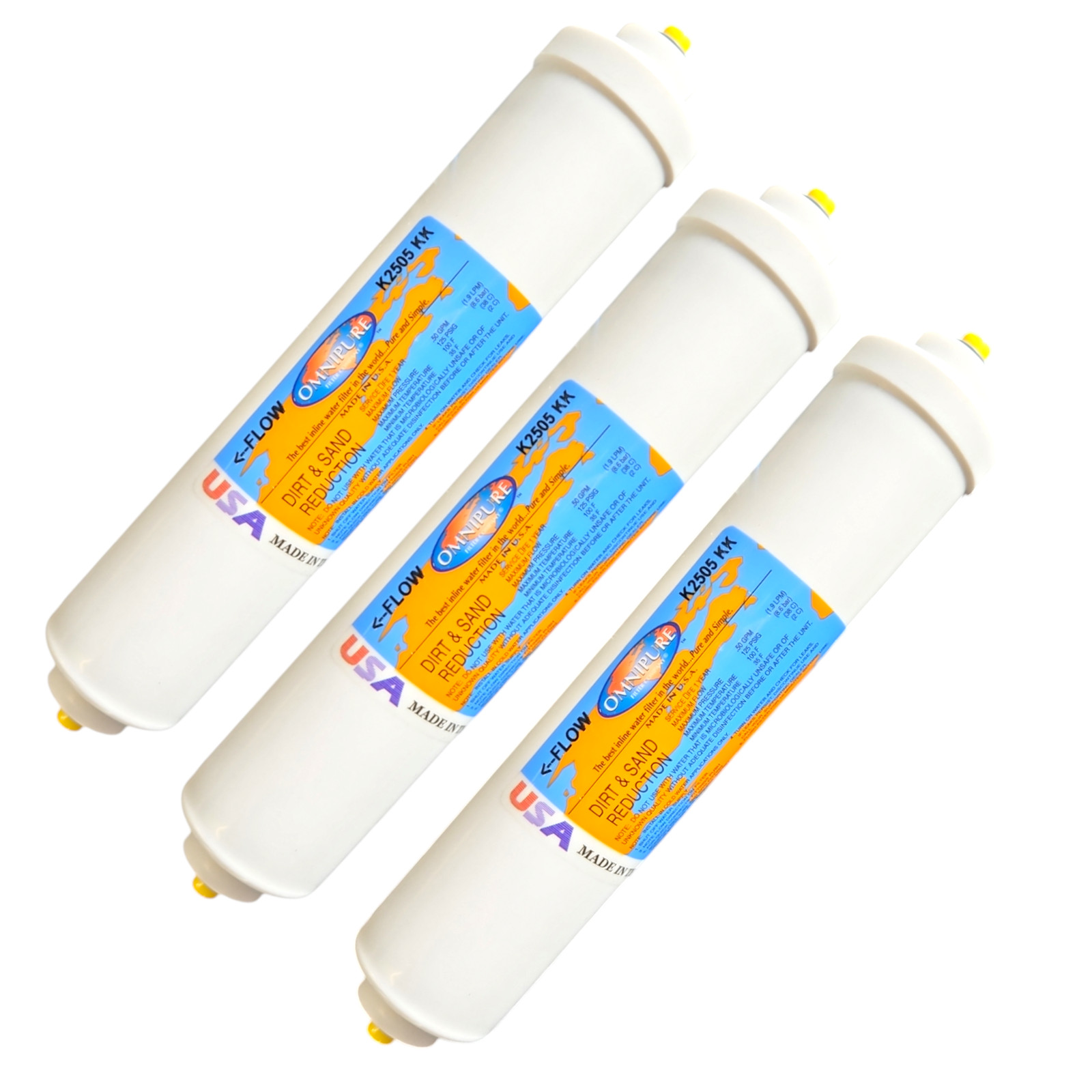 Omnipure K2505-KK Dirt & Sand Reduction 10″x 2″ for 3/8″ Quick Connection