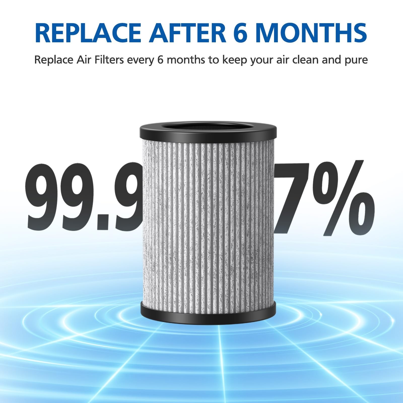 4 Pack Replacement Filters Compatible 4 Count (Pack of 1), PEPERSAP 4