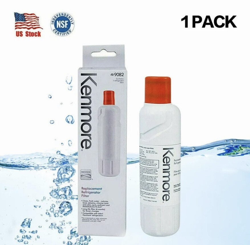 1 Pack Kenmore 9082 Replacement Refrigerator Water Filter for 469082 9903