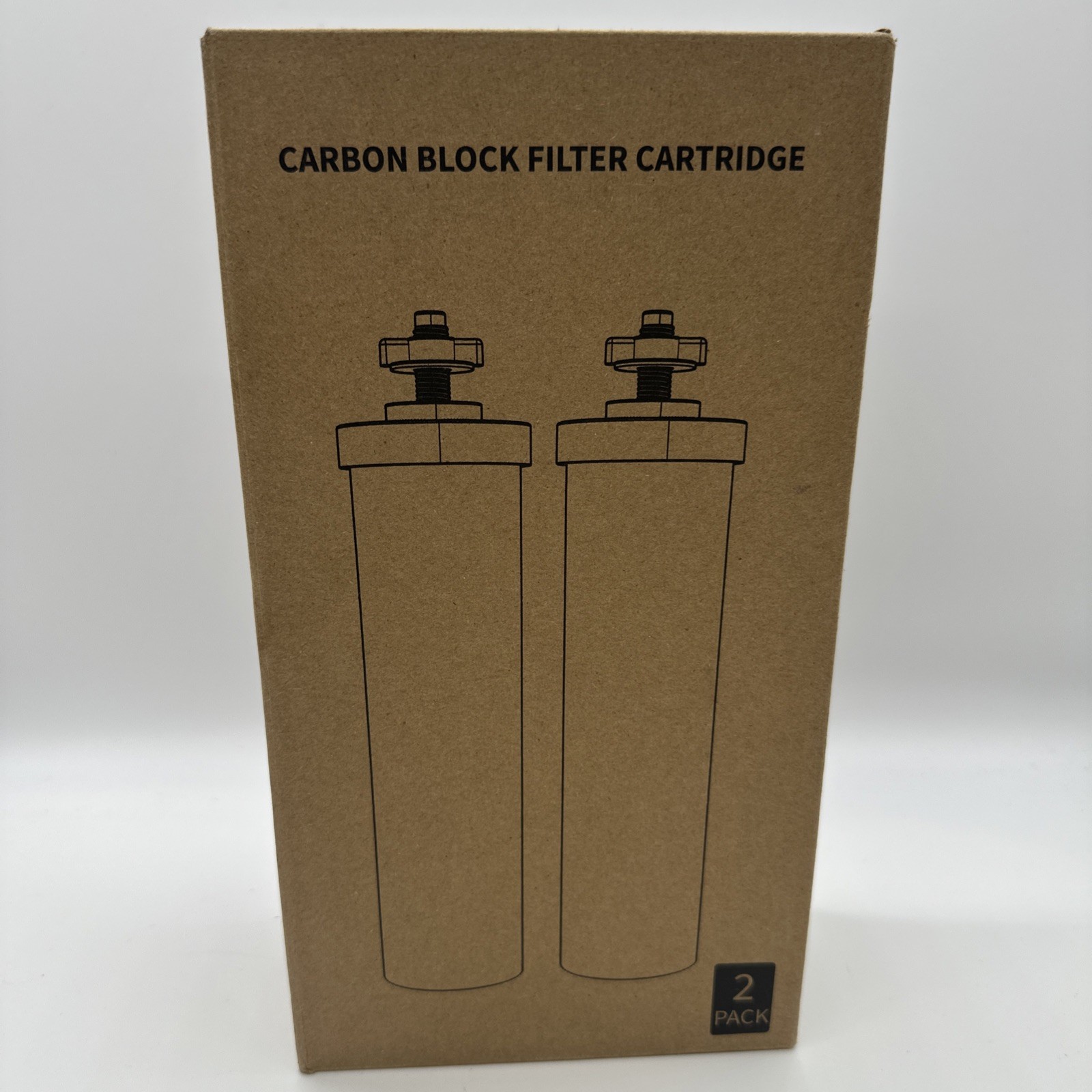 Black Water Filters Replacement Purification Elements BB9-2 (2 PACK) NEW