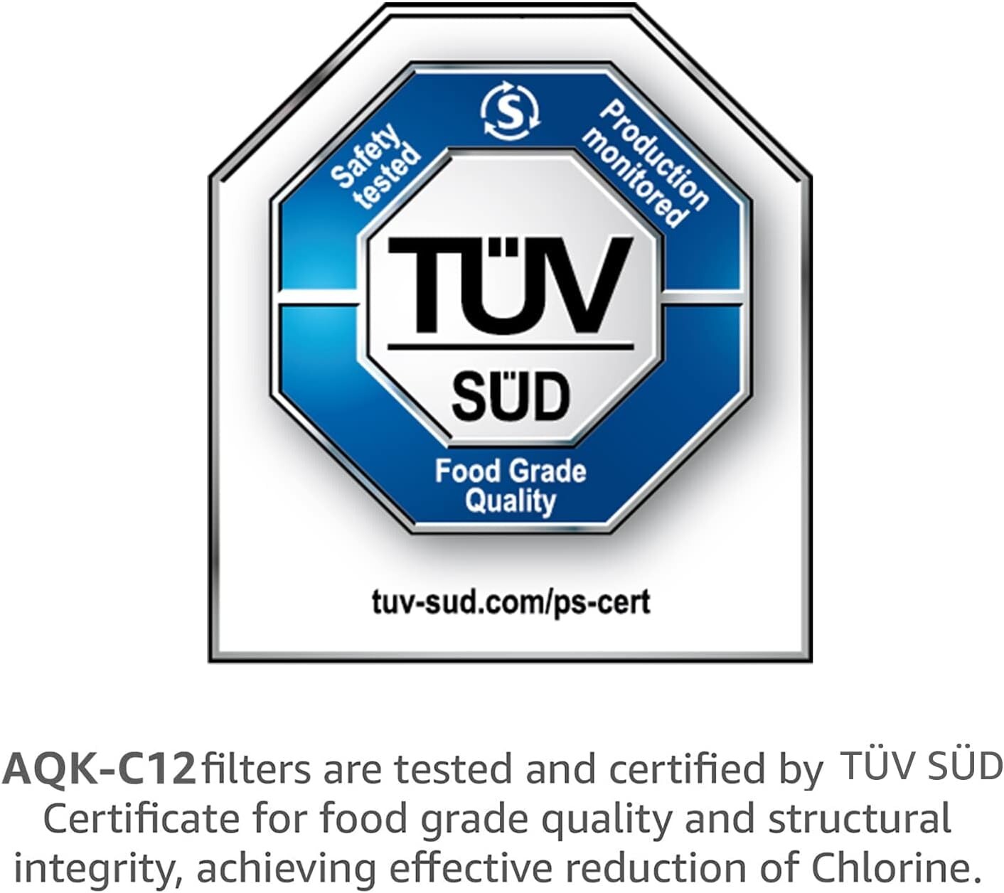 AQUA CREST TÜV SÜD Certified Coffee Water Filter, Replacement for Braun® KWF2(4)