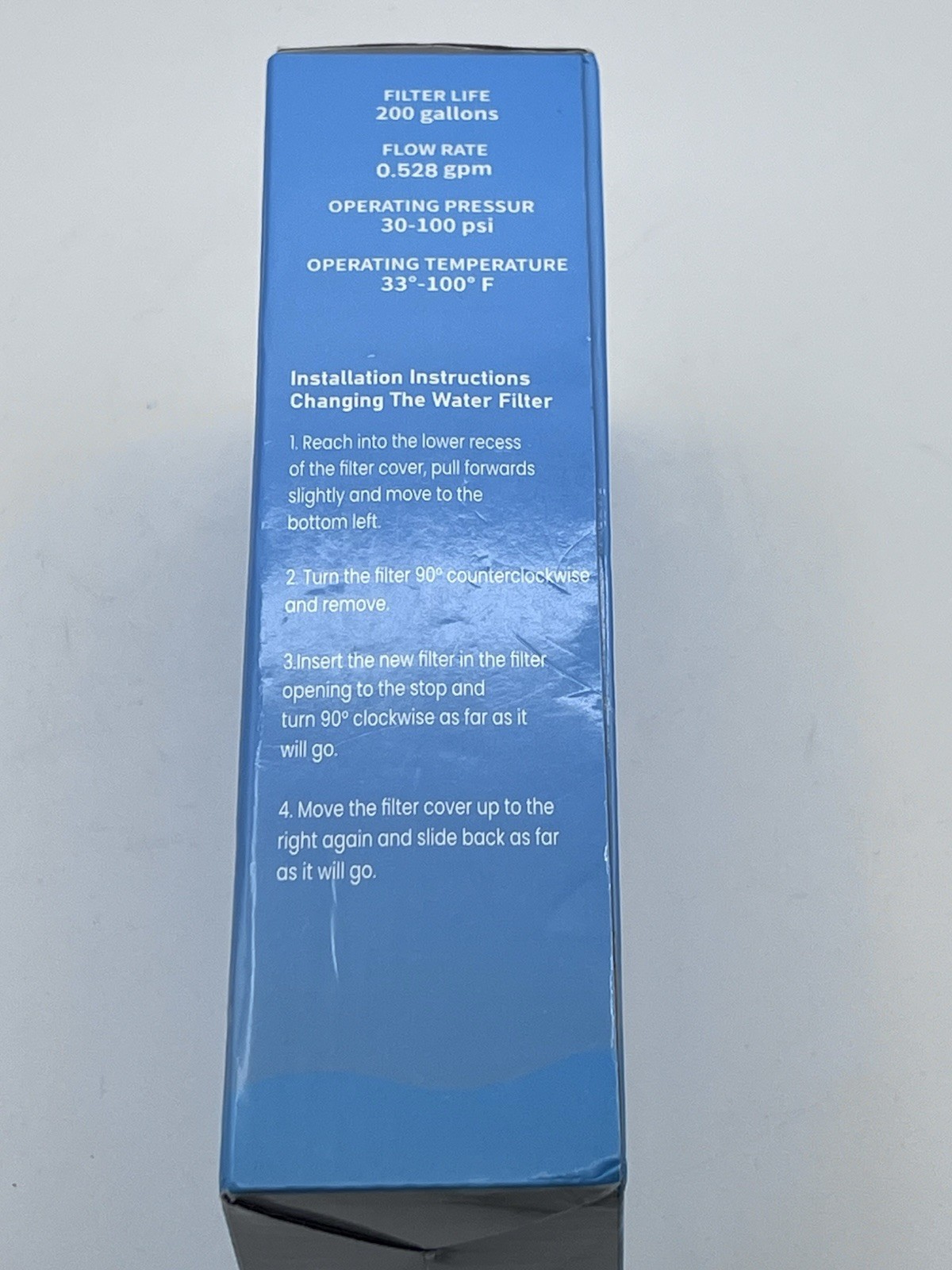 Water Filter Replacement Fit for Bosch 11032531, 12033030, 12028325, BORPLFTR50