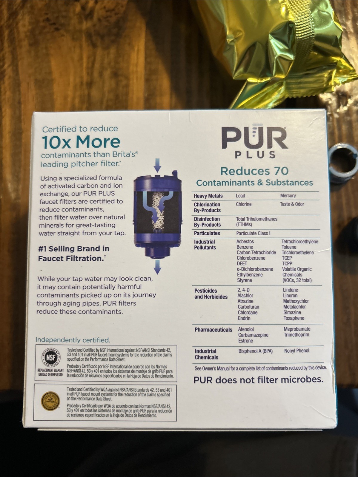 PUR Plus RF-9999 Replacement Faucet Filters SEALED, BRAND NEW (2 Count)