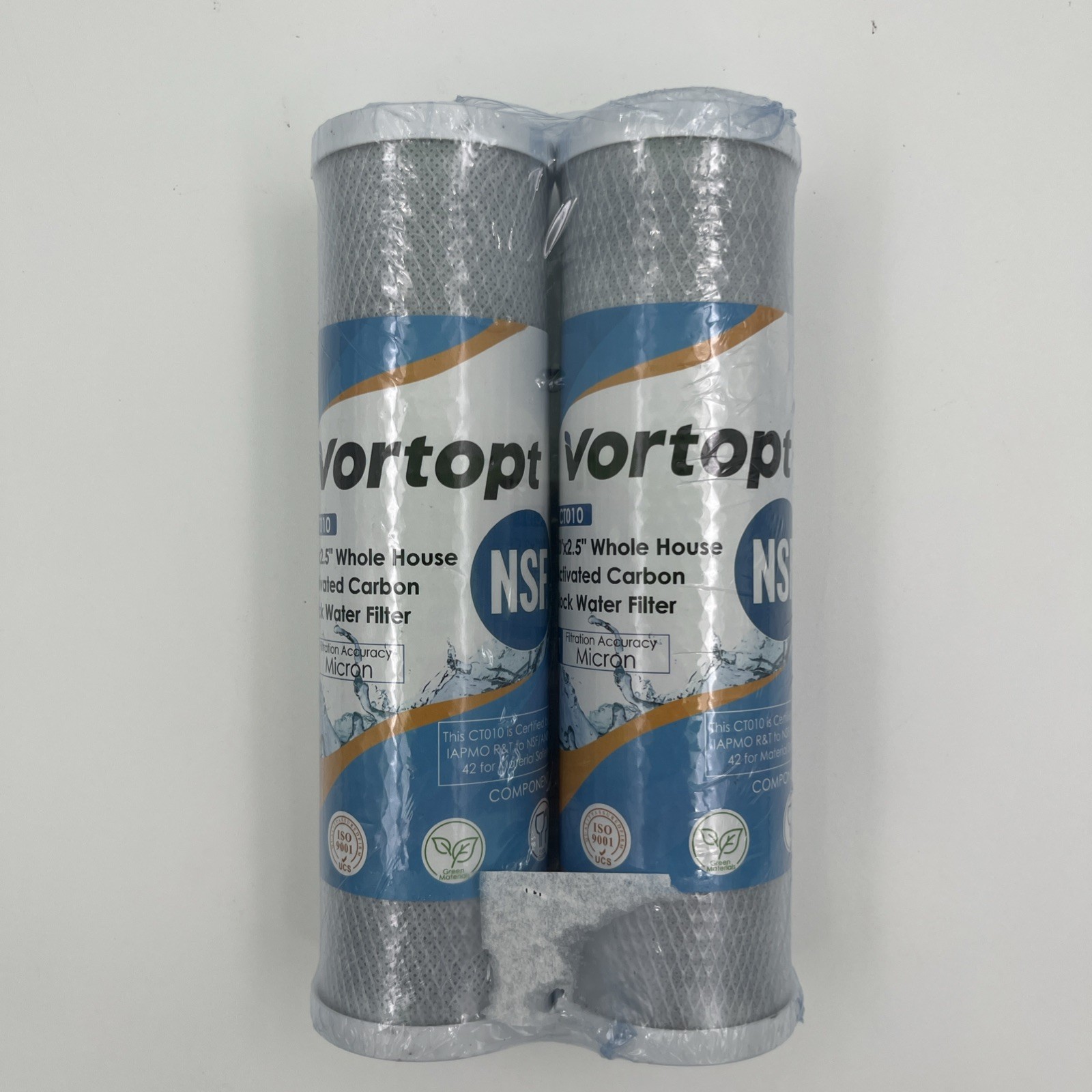 New 2 Pack Vortopt 10”x2.5” Water Filters
