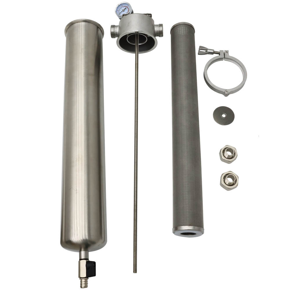 Stainless Steel High Flow Front Filter 1in Inlet Whole House Water Purification