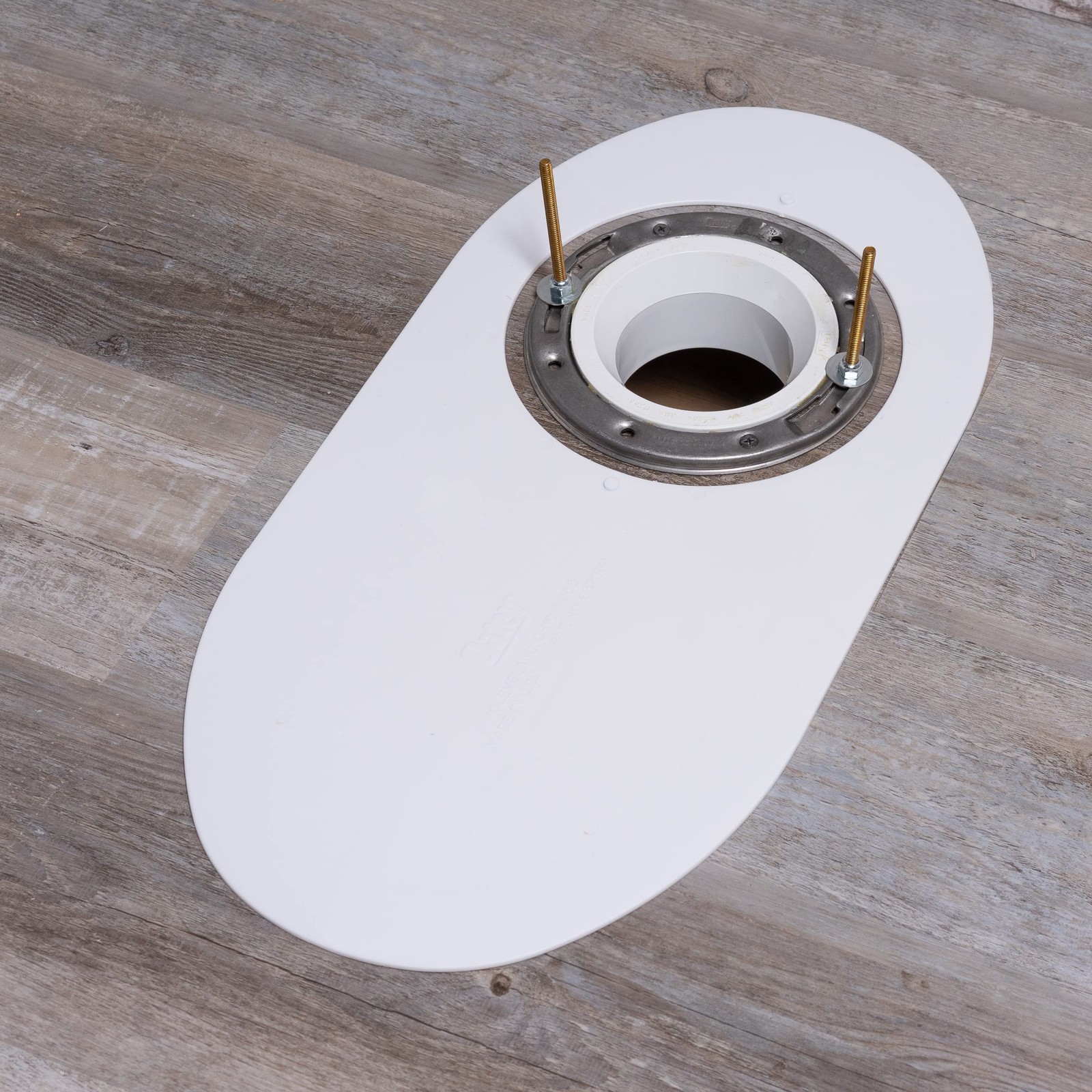 1 PCS 31259 Round Nose Toilet Base Plate White Bathroom Replacement Fixture