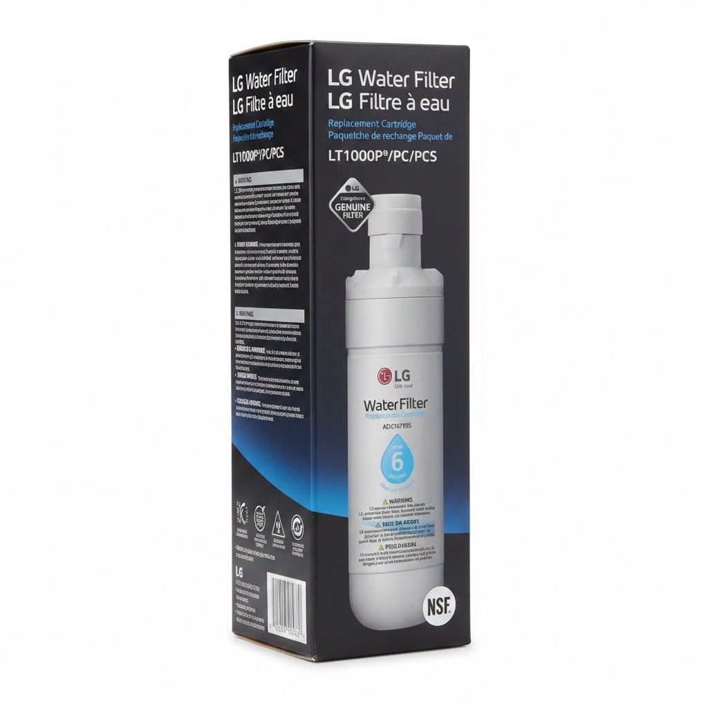 LG Water Filter LT1000P Refrigerator Replacement Cartridge NSF Fits LG Fridges