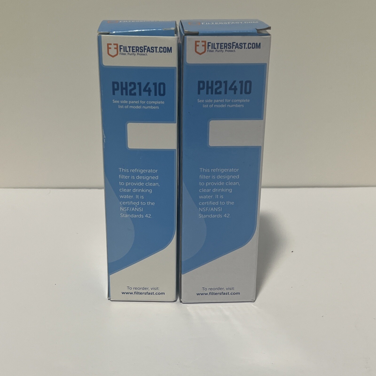 Lot Of 2 – FiltersFast Replacement Refrigerator Water Filter PH21410 New