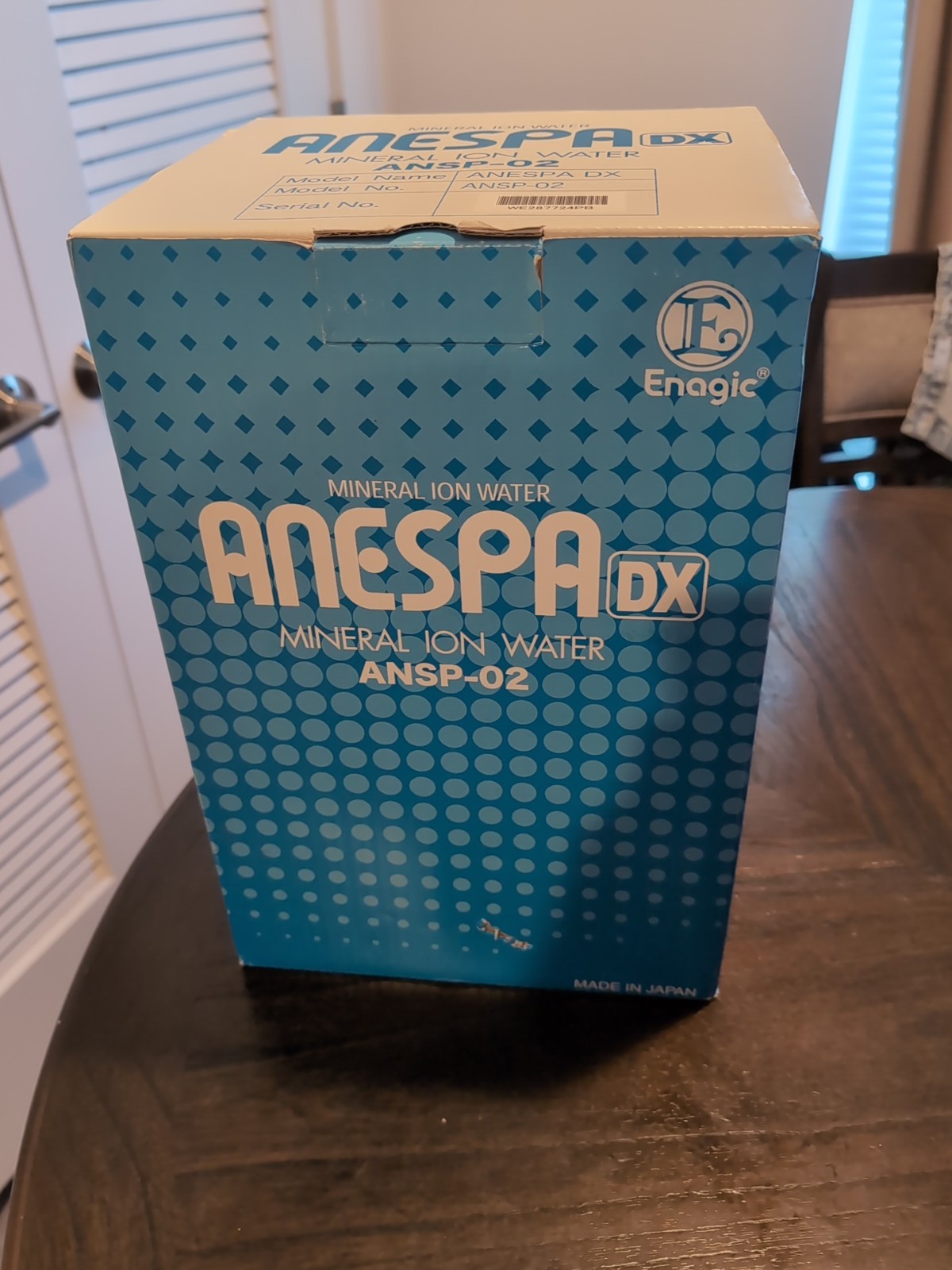 Enagic ANESPA DX ANSP-02 Mineral Ion Water Machine – New in Box
