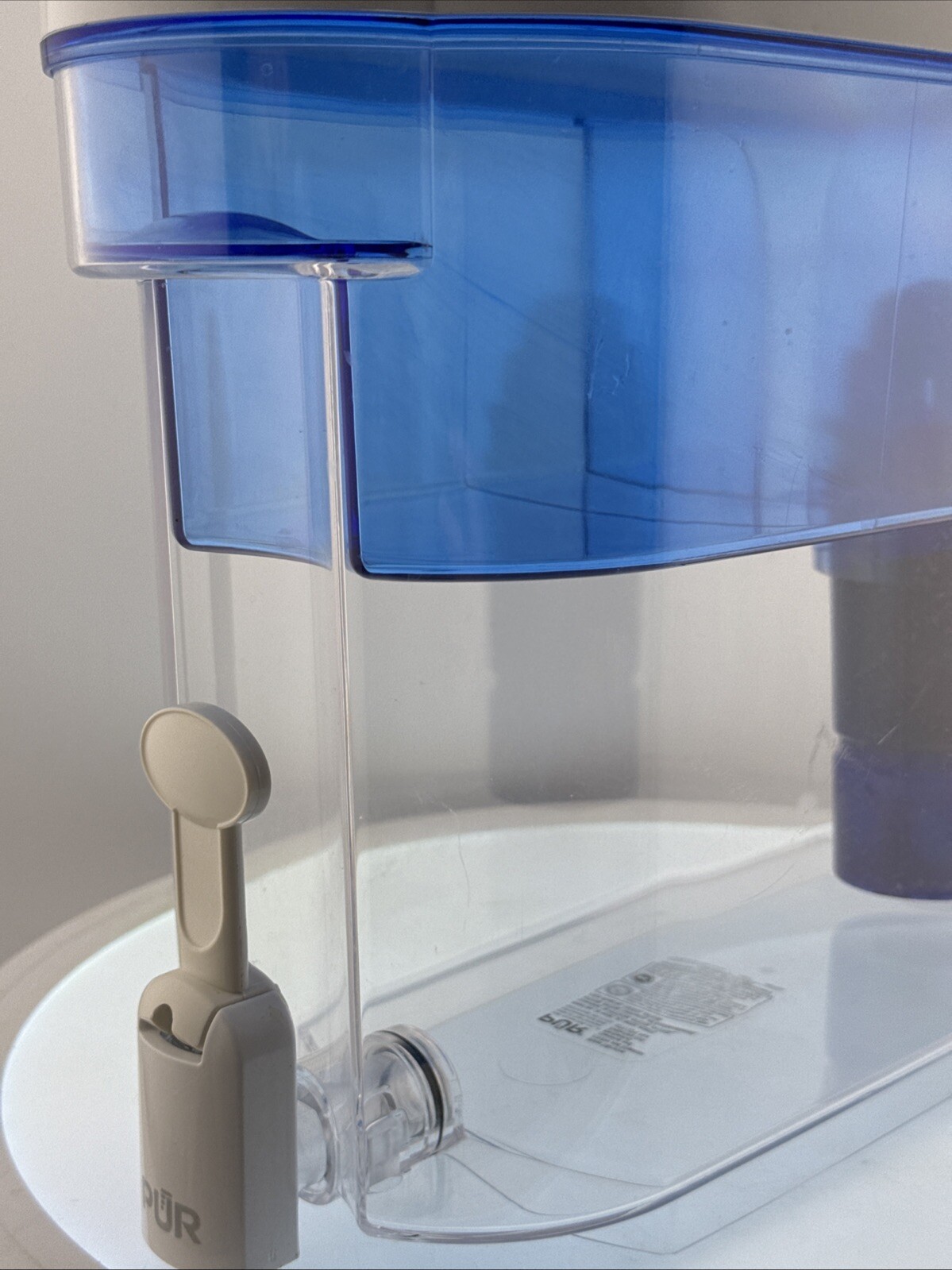 PUR Classic 30-Cup Water Dispenser Filtration System – Blue/White