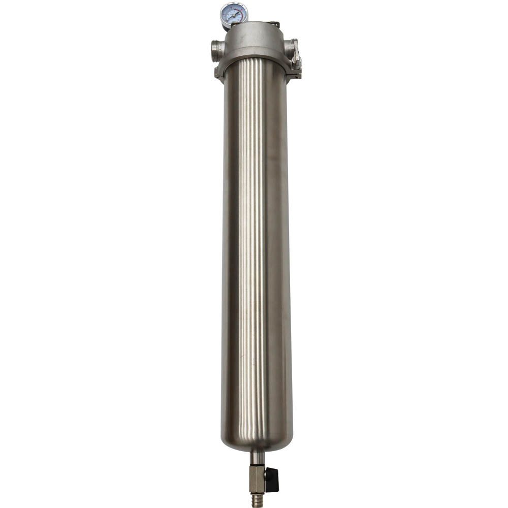 Stainless Steel High Flow Front Filter 1in Inlet Whole House Water Purification