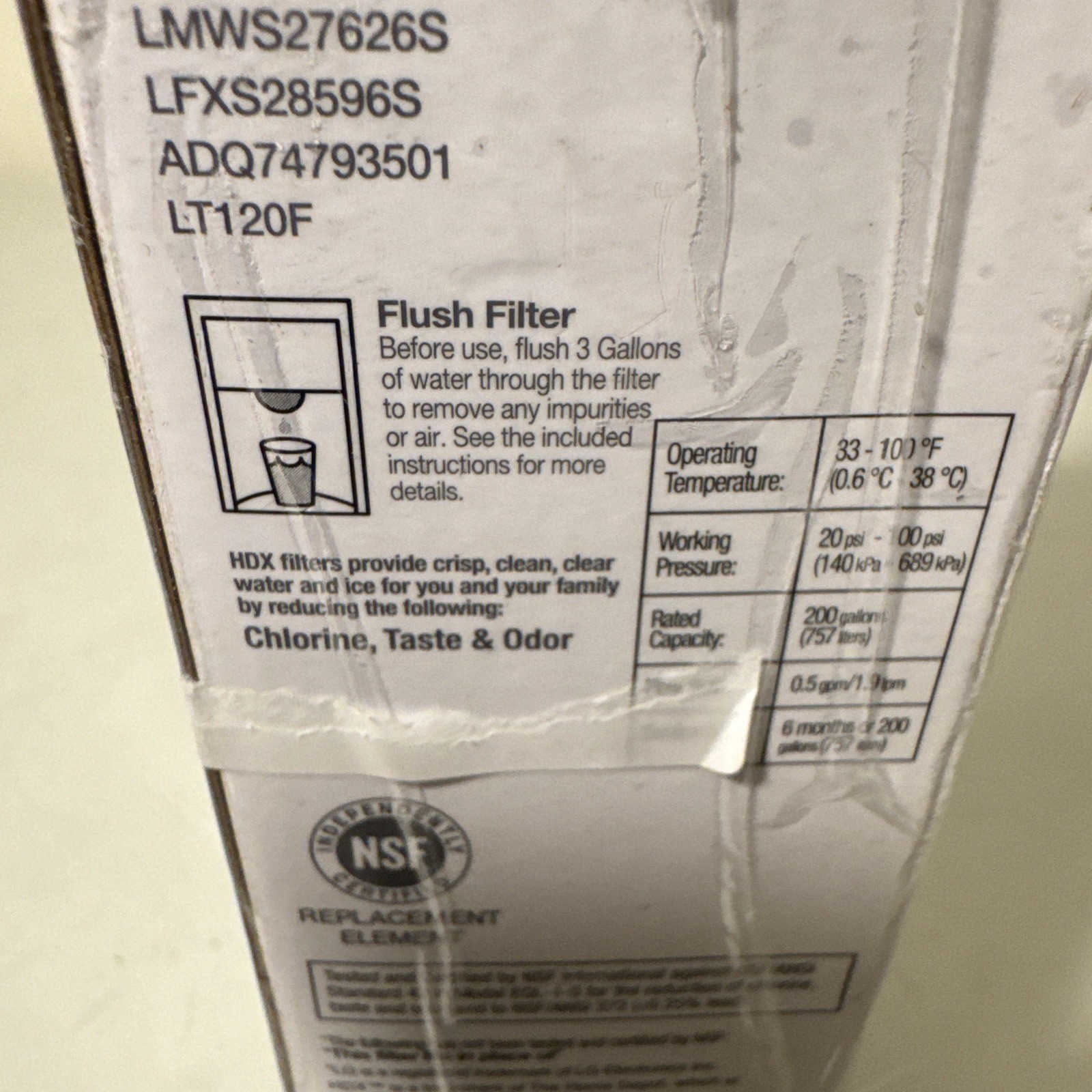 Replacement for LG Model LT1000P HDX Brand 1013 047 835 Open Box NEW Sealed