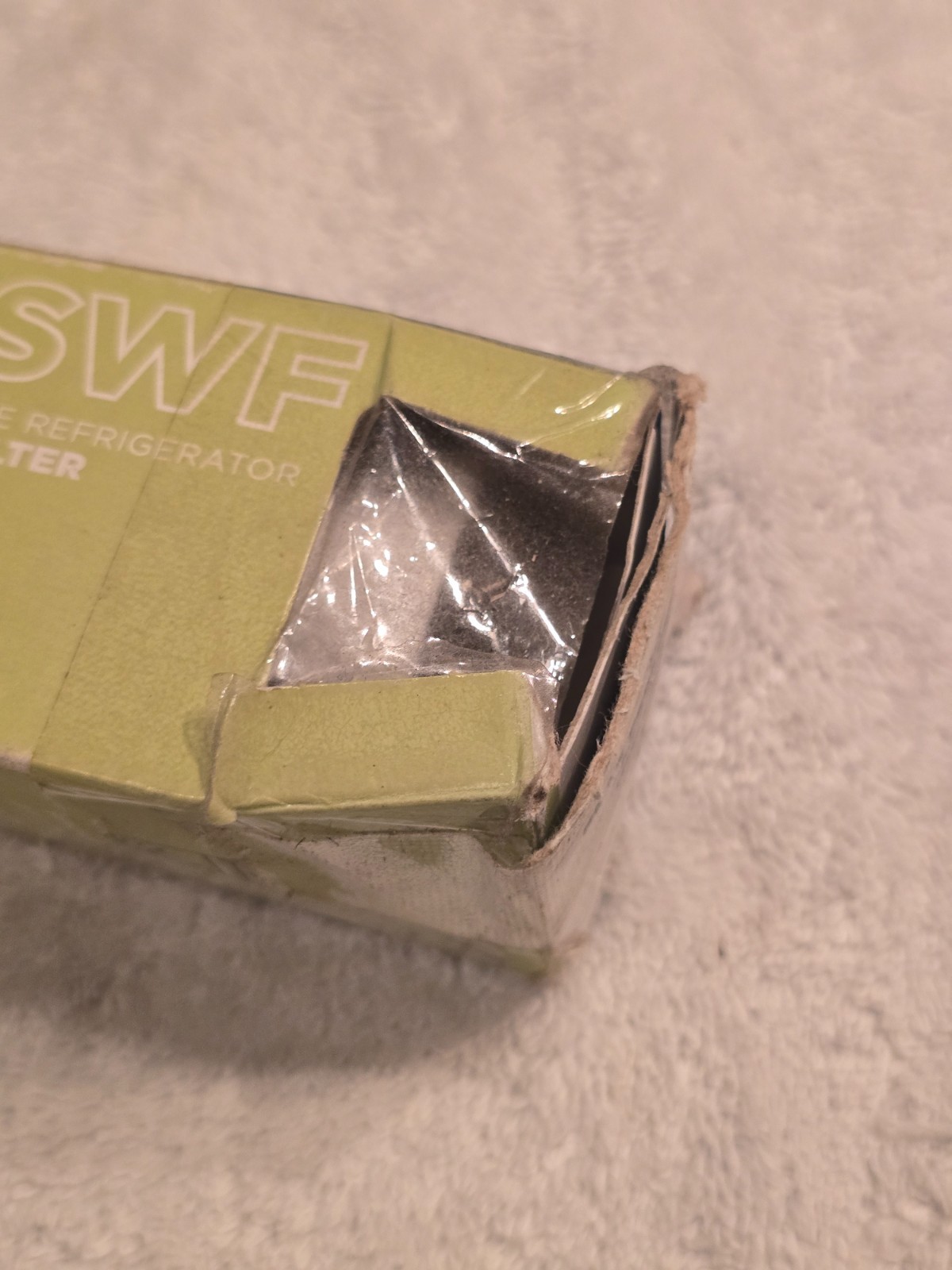 GE MSWF Refrigerator Water Filter Genuine OEM SmartWater Filter Cartridge 1 Pack