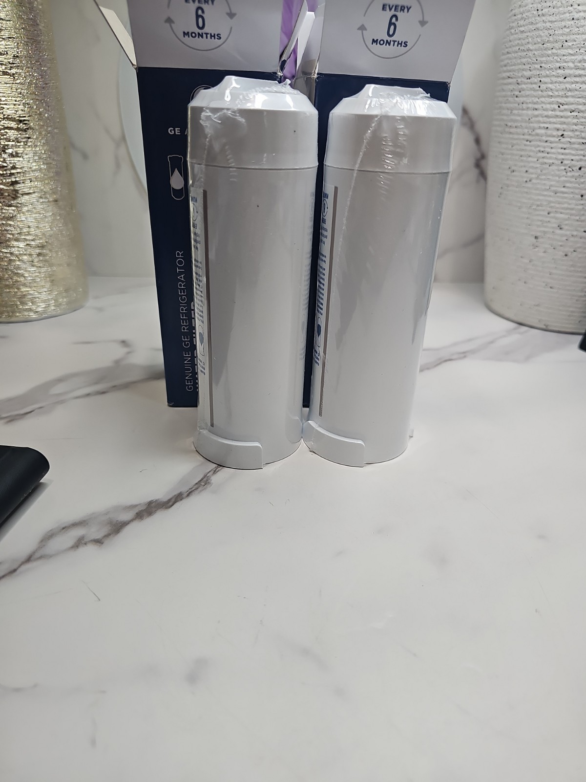 Lot Of 2 NEW GE XWFE Refrigerator Water Filter NO RFID Chip – SEALED Read