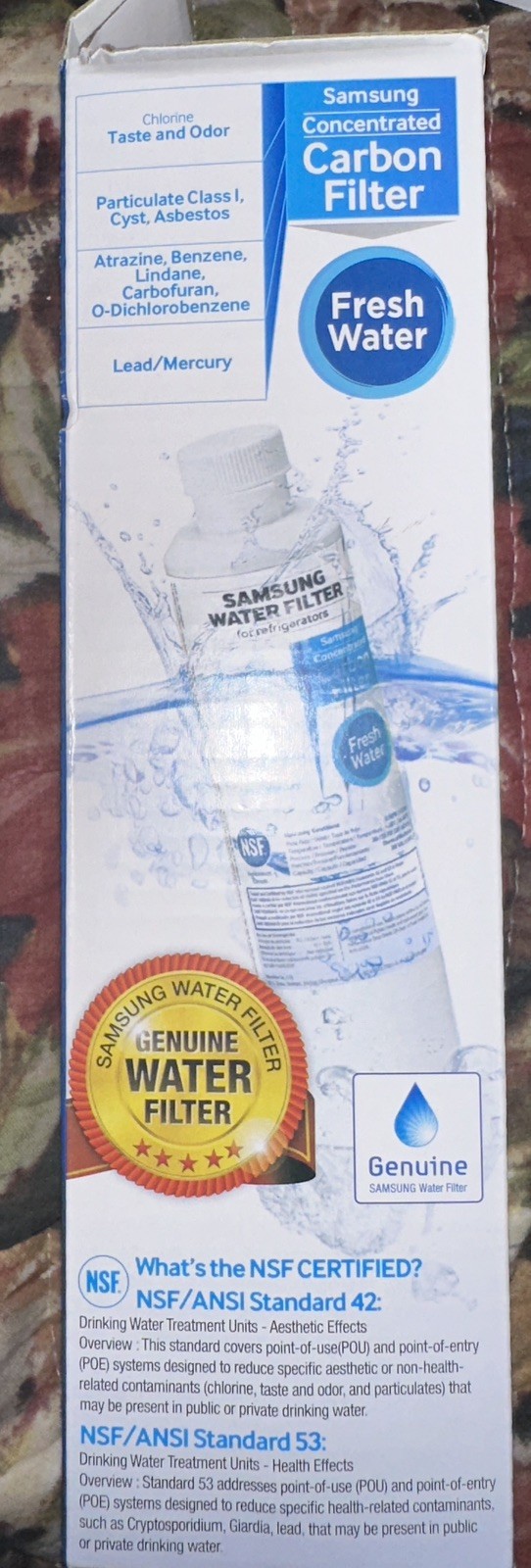 LOT Samsung OEM DA29-00020B HAF-CIN/EXP Refrigerator Water Filter DA97-08006A-1