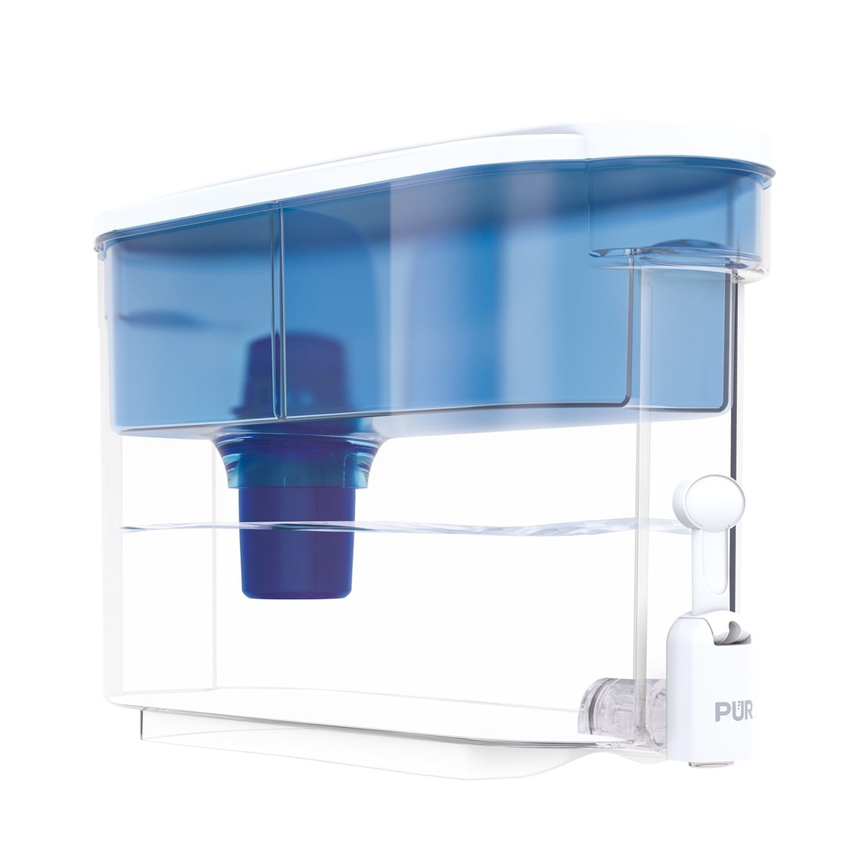 30 Cup Dispenser Filtration System, Blue/White, DS1800Z