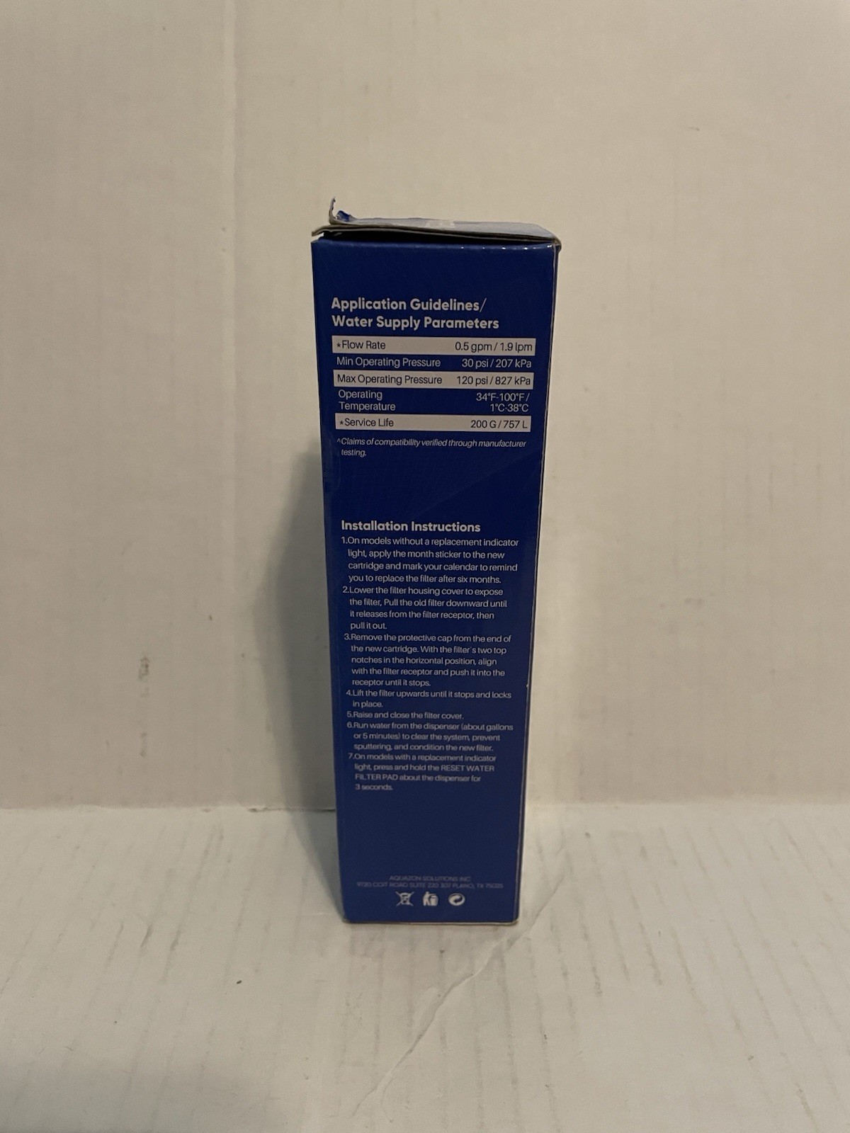 Pureplus Refrigerator Water Filters PP-RWF1200A LG, Kenomore NEW