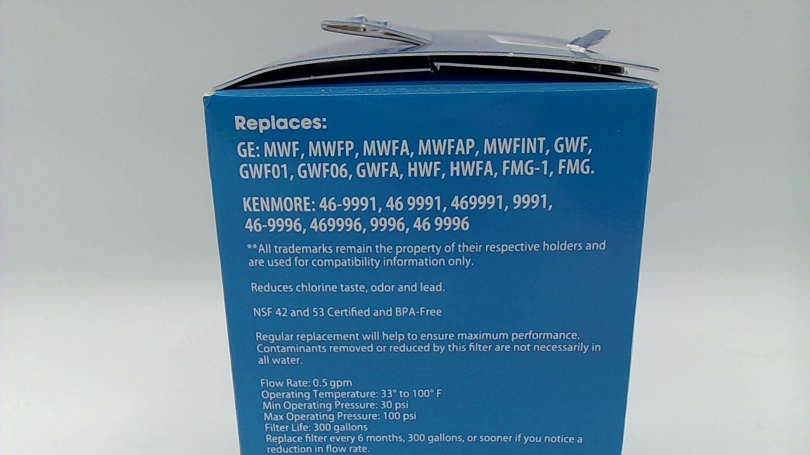 Great Value Compatible Refrigerator Water Filter Fits GE MWF MWFP 46-9991 GWF